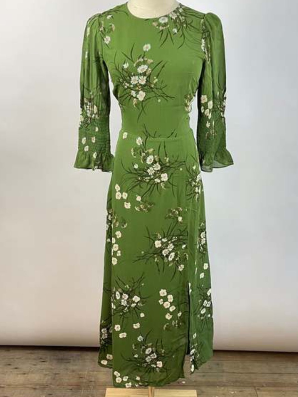 Anthro Reformation Carolena Floral Maxi Dress, 6